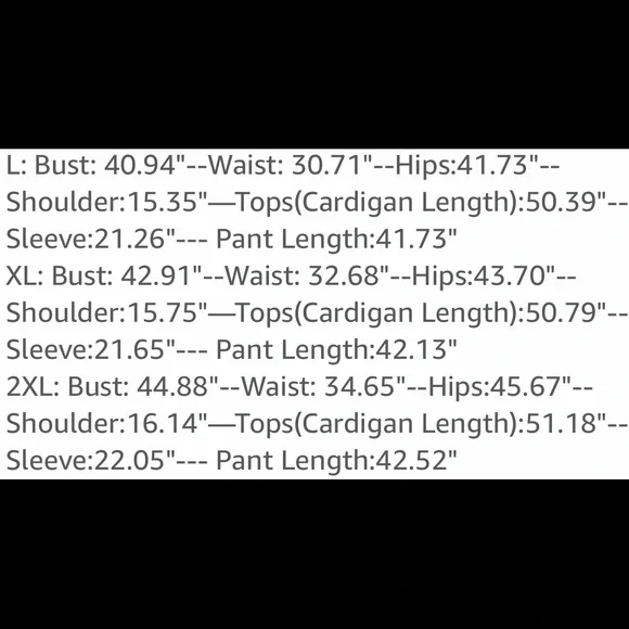 NewInBag 2pc Outfit Floral Long Sleeve Cardigan w/Leggings Size: L - Picture 7 of 8